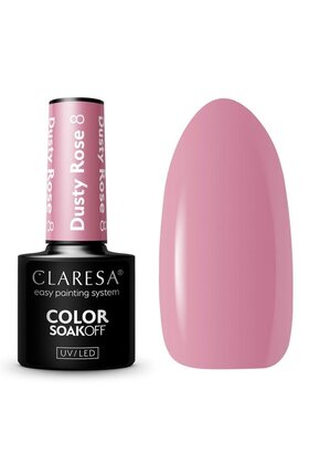 Claresa UV/LED Gel Polish Dusty Rose 8