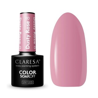 Claresa UV/LED Gel Polish Dusty Rose 8