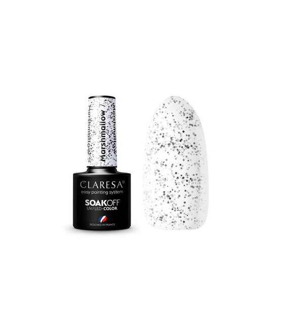 Claresa UV/LED Gellak Marshmallow 7 – Zachte en Elegante Nagelkleur