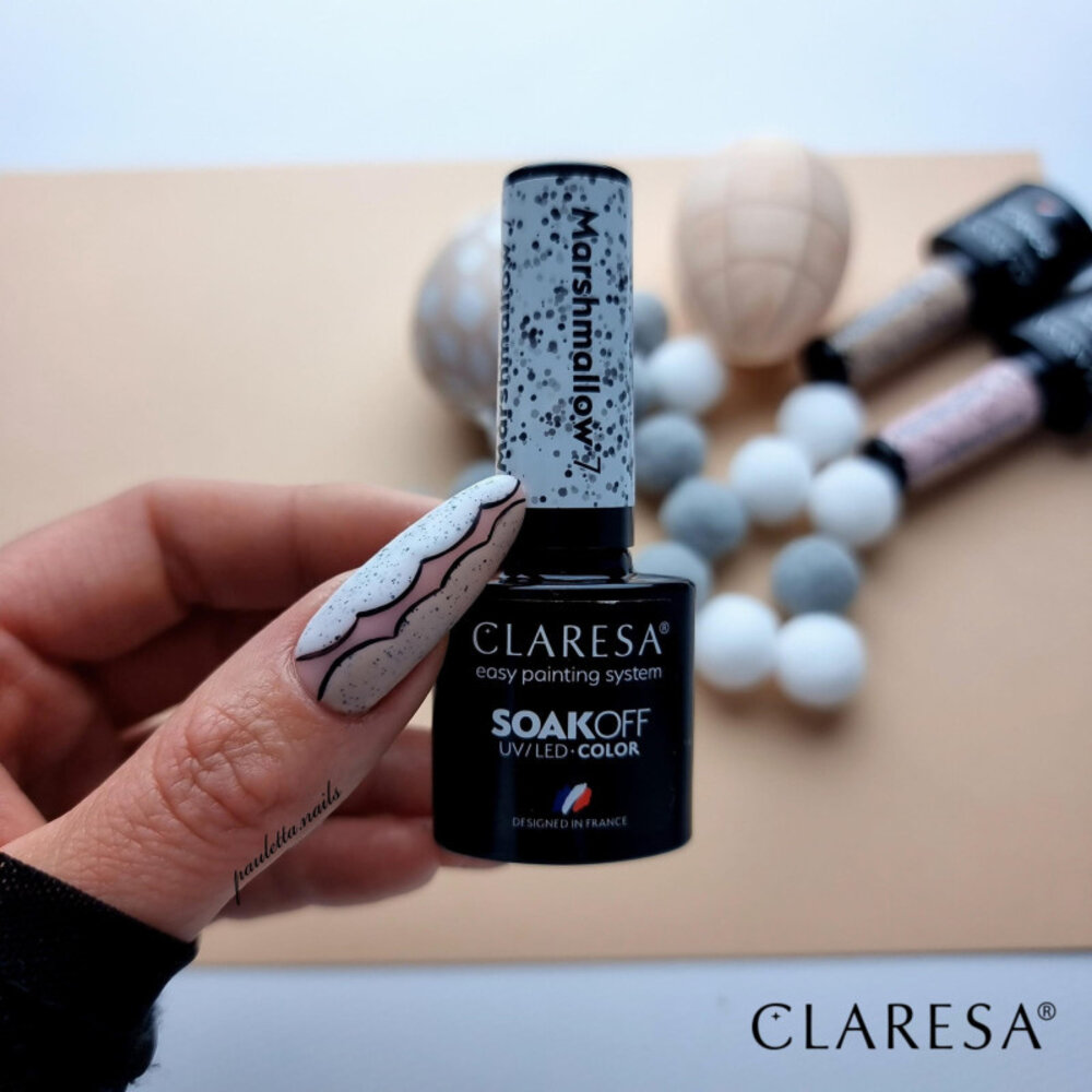CLARESA Claresa UV/LED Gellak Marshmallow 7 – Zachte en Elegante Nagelkleur