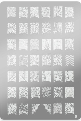 STEMPELPLAATMET PATRONEN D, MAAT L