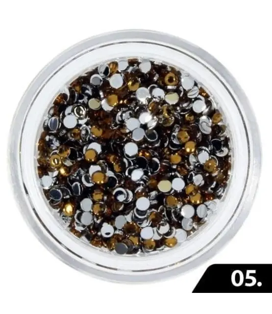 Imitatie Glassteentjesnailart , Ca 200 Stuks