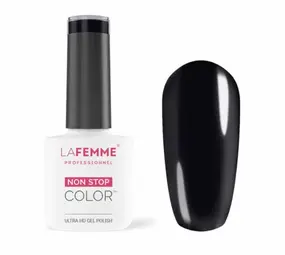 La Femme La Femme Gel Polish H073 Black Shadow – Gitzwart & Langhoudend La Femme La Femme Gel Polish H073 Black Shadow – Gitzwart & Langhoudend