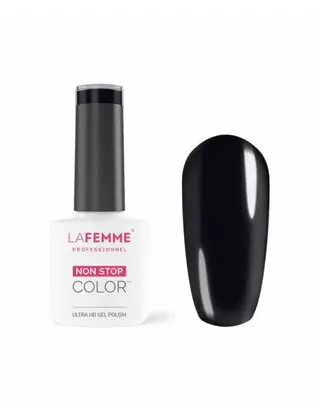 La Femme Gel Polish H073 Black Shadow – Gitzwart & Langhoudend