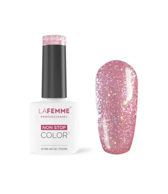 La Femme Gel Polish UV-LED/ HEMA free/ Vegan /H083/Blinky Pink