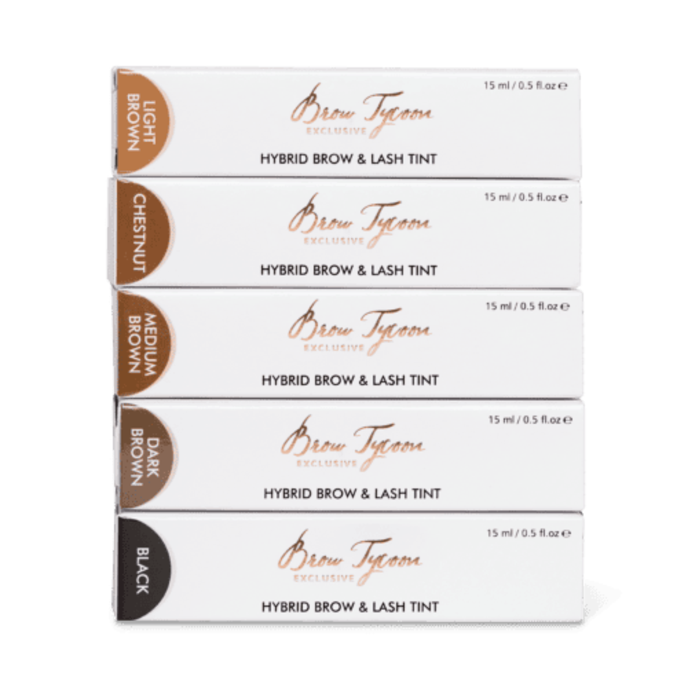 BROWTYCOON HYBRID TINT colors BROWTYCOON HYBRID TINT colors