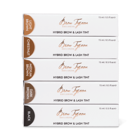BROWTYCOON HYBRID TINT colors BROWTYCOON HYBRID TINT colors