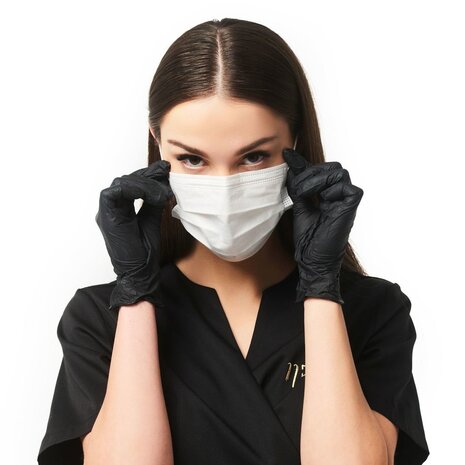 Noble Lashes Wegwerpmaskers 50 Stuks – Hypoallergeen en Beschermend