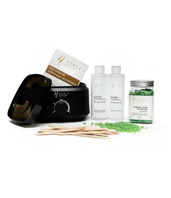 BROW WAX SET ALOE VERA