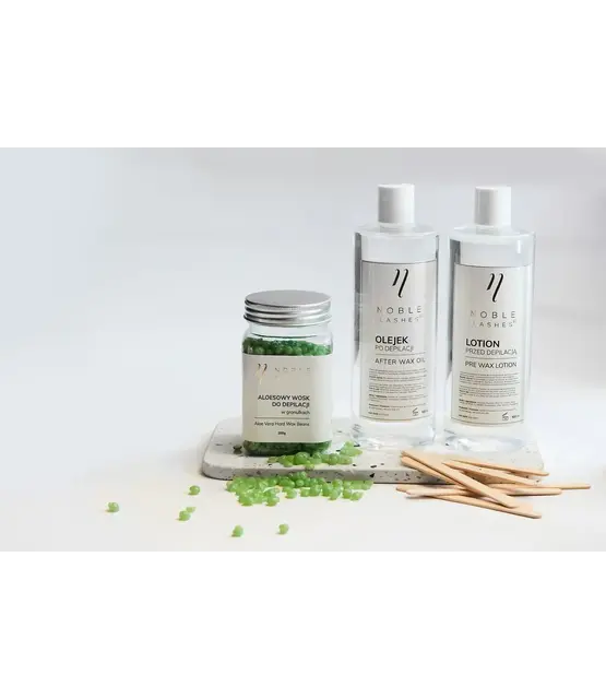 BROW WAX SET ALOE VERA