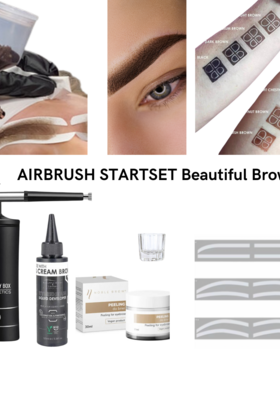 AIRBRUSH STARTSET Liquid & Hybrid brows