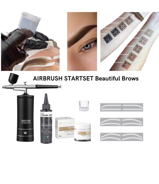 AIRBRUSH STARTSET Liquid & Hybrid brows