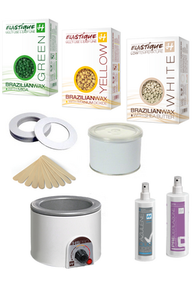 Professional Brazilian Waxing set | Waxen zonder strips | Complete Waxsalonset
