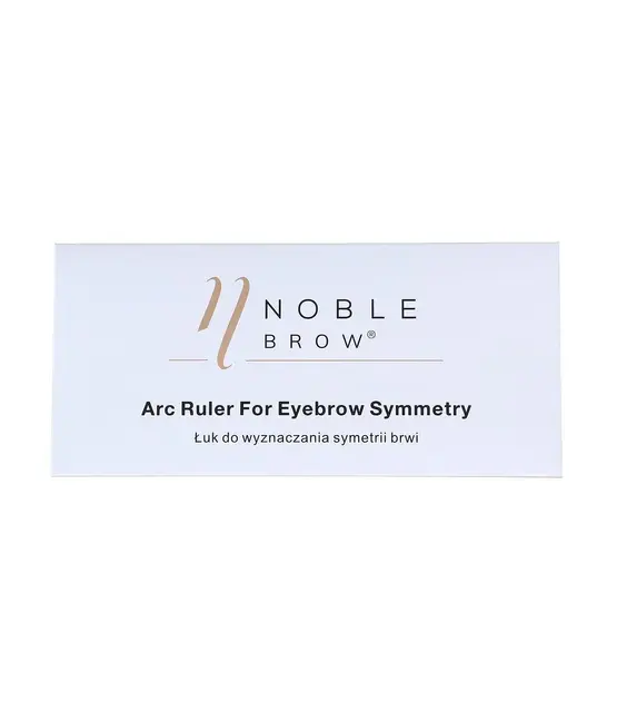 Noble Lashes brow‑symmetrieboog – professioneel mapping‑tool