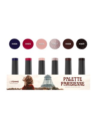 Gel Polish Autumn Collection 2025 Palette Parisienne TPO en HEMA free