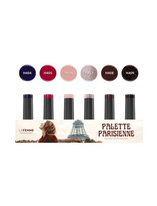Gel Polish Autumn Collection 2025 Palette Parisienne TPO en HEMA free
