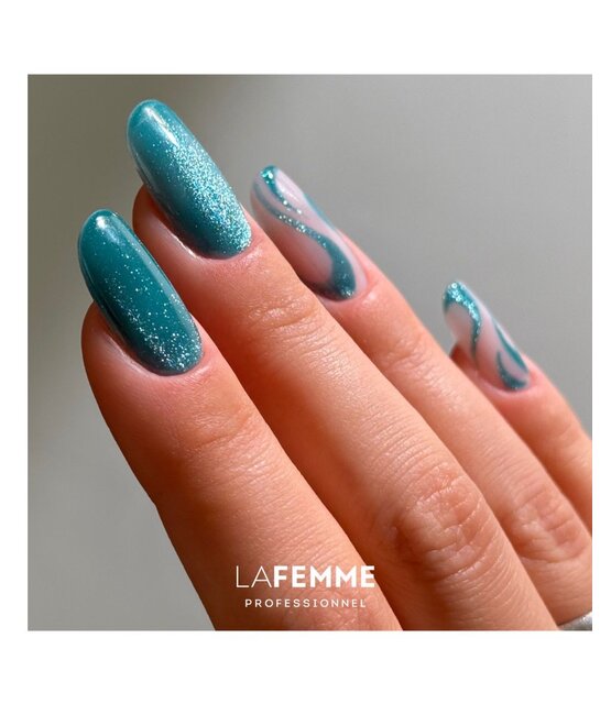 La Femme Cat Eye UV&LED Gel Polish 8gr – Z043_Poolside Glow