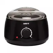 iWAX Wax Heater 100 W – zwart, compacte harsverwarmer