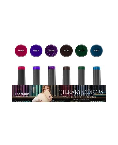 La Femme La Femme H390 Treasure Island – flesgroene hybride lak La Femme La Femme H390 Treasure Island – flesgroene hybride lak