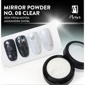 Moyra Mirror Powder No. 08 Clear – chrome effect poeder 1 g