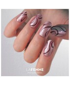 La Femme H407 gel polish – roségouden glitter nagellak 8g
