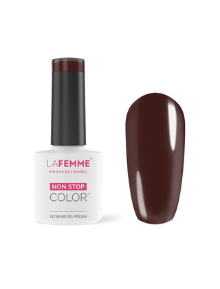 La Femme H408 gel polish – chocoladebruine nagellak 8g