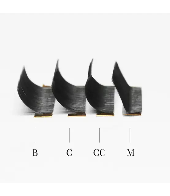 Noble Lashes Wave Lashes MIX 6‑13mm C 0,05 – wimperextensions