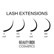 Noble Lashes Russian Volume C‑krul 0,20 mm – volumewimperextensions