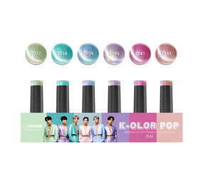 La Femme La Femme Kit “K‑olor Pop” Mermaid Cat Eye Gel Polish – 6 kleuren 2025 La Femme La Femme Kit “K‑olor Pop” Mermaid Cat Eye Gel Polish – 6 kleuren 2025