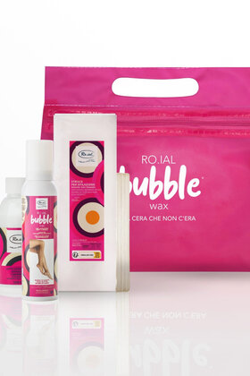 RO.IAL Bubble Wax: Spray-On Cold Wax Travel Set