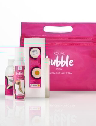 RO.IAL Bubble Wax: Spray-On Cold Wax Travel Set