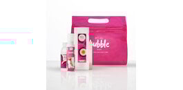 Glad de deur uit – met de navulbare Bubble Wax Travel Set voor thuis en onderweg