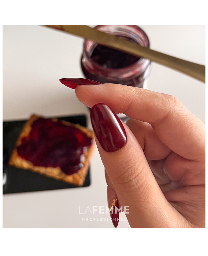 LA FEMME La Femme H382 Black Cherry – semipermanente gelnagellak 8 g