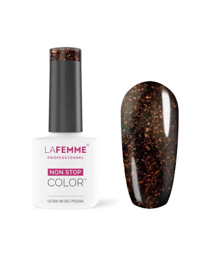 LA FEMME La Femme H381 Hot Chocolate – semipermanente gelnagellak 8 g