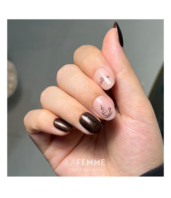 La Femme H381 Hot Chocolate – semipermanente gelnagellak 8 g