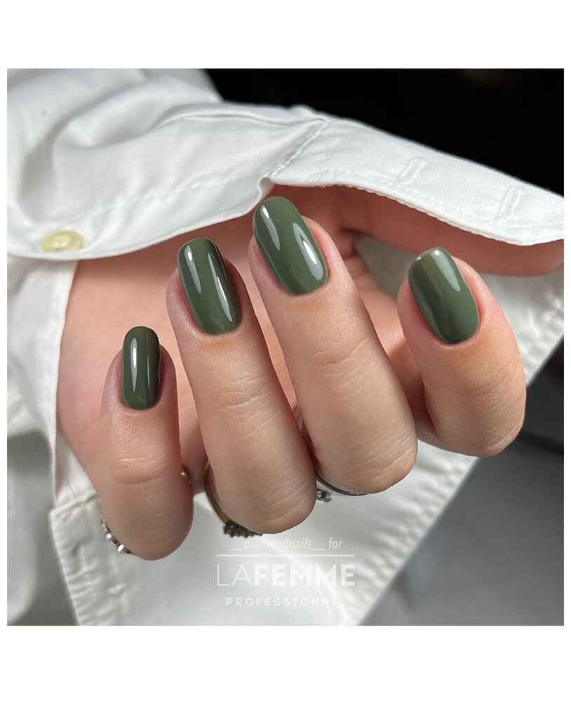 LA FEMME La Femme H380 Matcha Latte – herfstgroene gelnagellak 8 g