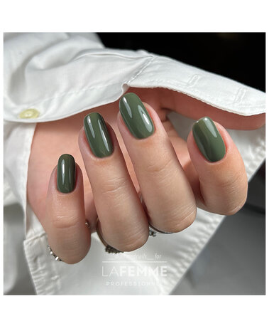 LA FEMME La Femme H380 Matcha Latte – herfstgroene gelnagellak 8 g