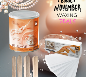 Holiday Novemberdeal: striphars 800 ml + 100 strips + 100 spatels Holiday Novemberdeal: striphars 800 ml + 100 strips + 100 spatels