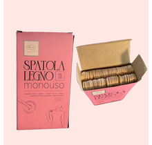 Brede Waxspatels 11 cm – 100 Houten Spatels Wax