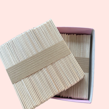 Ro.ial Roial houten waxspatels – 100 stuks (11 cm, voor gezicht) Ro.ial Roial houten waxspatels – 100 stuks (11 cm, voor gezicht)