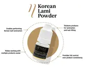 Korean Lami Powder – voor lash lift, lamination & verf