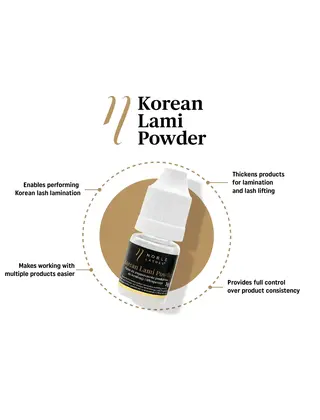 Korean Lami Powder – voor lash lift, lamination & verf
