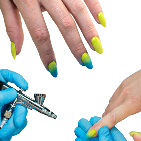 Airbrush Nail Art: Next-Level Nagelstyling met La Femme & Claresa