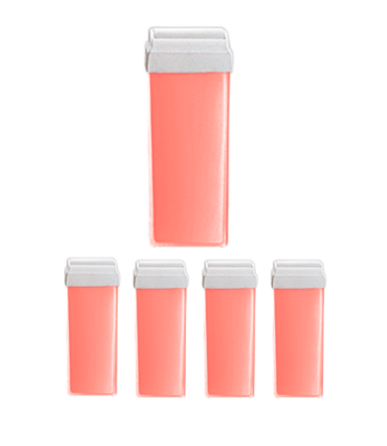 Voordeelbox 5 Stripwax Refills Titanium 100 ml + 100 Harsstrips