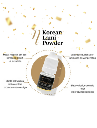 Korean Lami Powder – voor lash lift, lamination & verf
