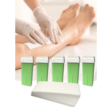 Voordeelbox 5 Stripwax Refills Aloe Vera & Argan 100 ml + 100 Harsstrips