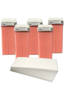 Stripwax Voordeelbox Titanium 5x100ml + 100 Strips