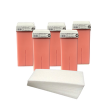 Stripwax Voordeelbox Titanium 5x100ml + 100 Strips