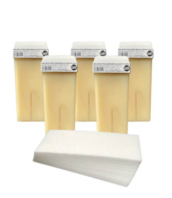 Stripwax Voordeelbox Zinc Oxide 5x100ml + 100 Strips