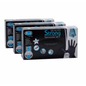 Ro.ial nitril handschoenen zwart S 100 st – AQL 15,